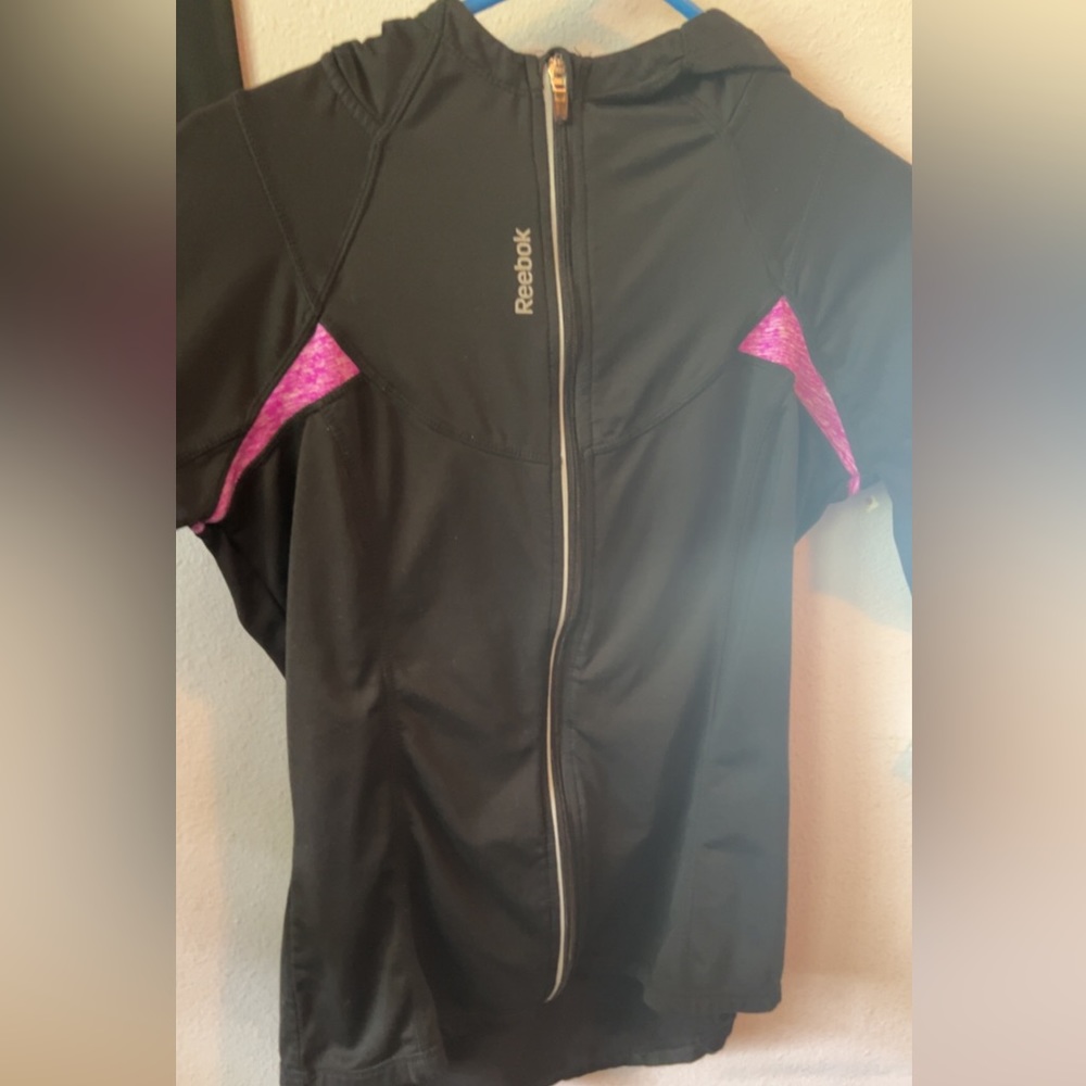 Reebok zip up sweatshirt
